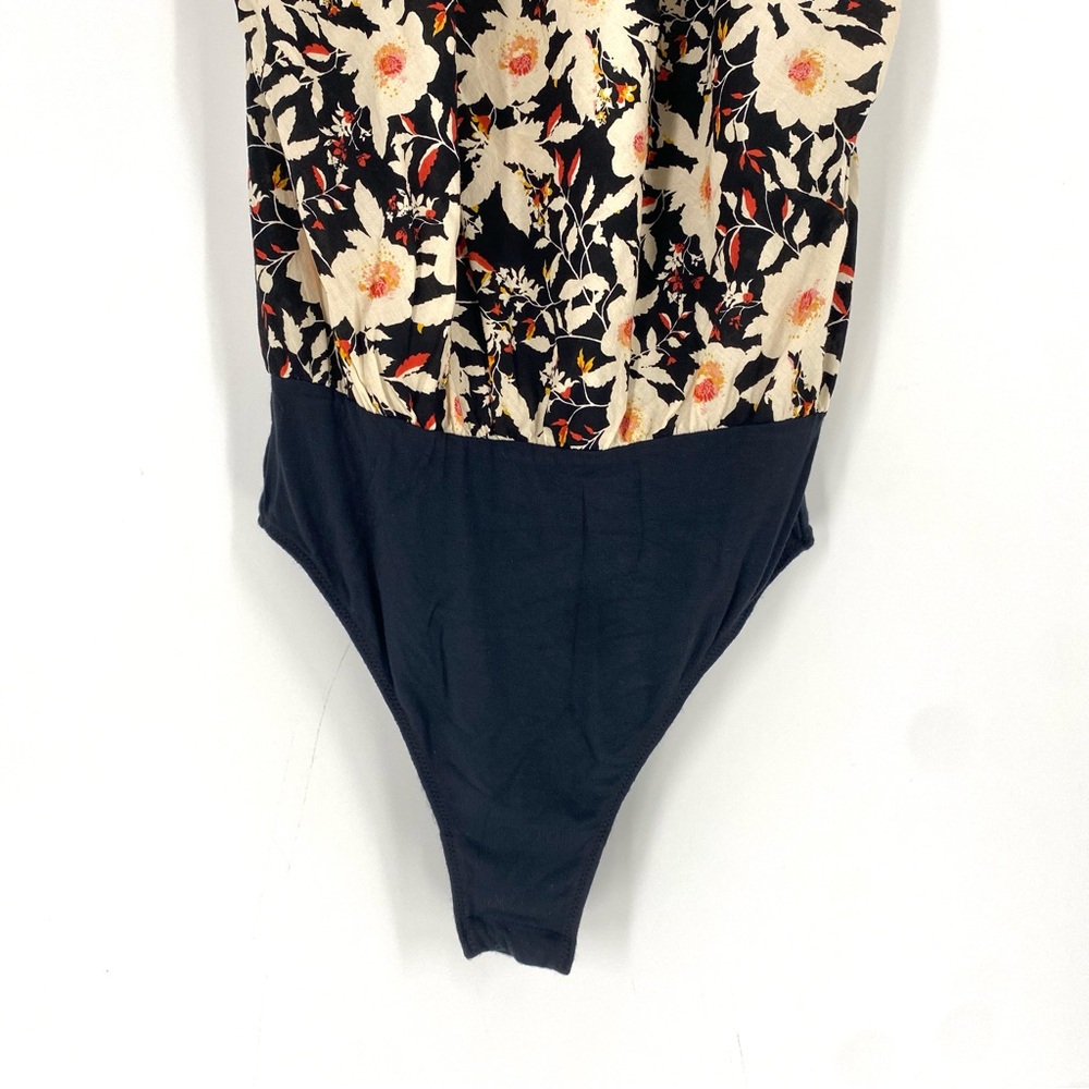 Free People Womens Liza Floral Print Halter Neck Bodysuit - Picture 9 of 14